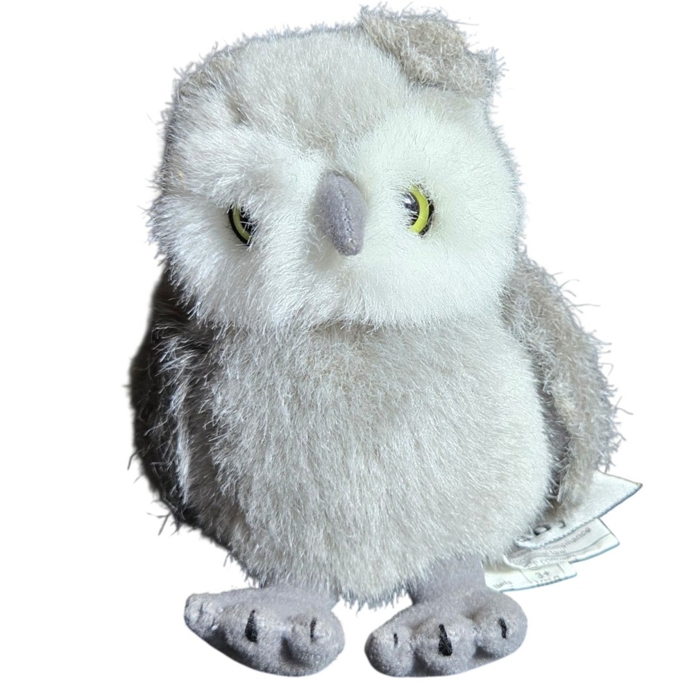Stuffed Animal House Ruffles Baby Owl Plush Bird Woodland Forest Nature Wildlife